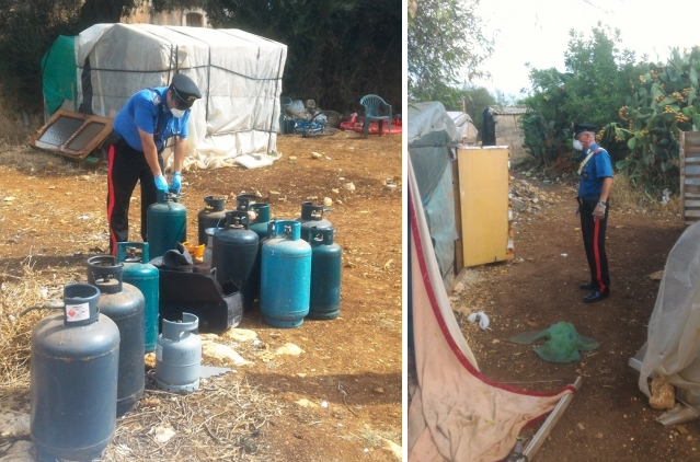 Siracusa, lavoro nero e sfruttamento: smantellata baraccopoli a Cassibile. Senz'acqua e corrente avrebbe ospitato centinaia di braccianti agricoli