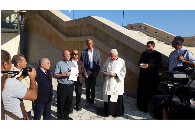 Siracusa, inaugurato l'ascensore per disabili al Santuario