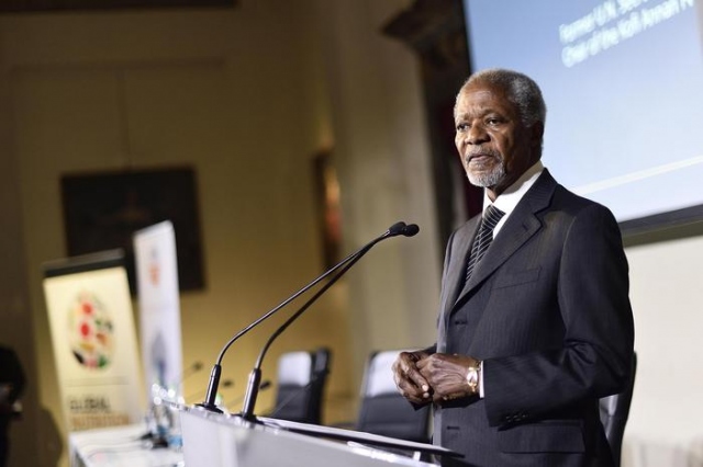 E' morto Kofi Annan, già segretario generale dell'Onu