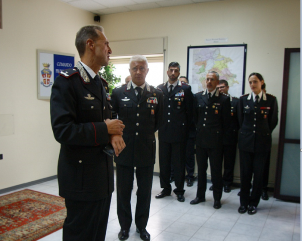 Siracusa, visita di commiato del Generale di Brigata Galletta