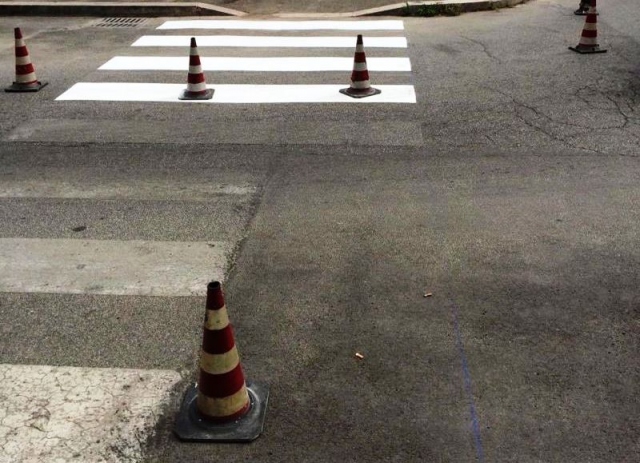 Siracusa, rifatta la segnaletica orizzontale in via Arsenale