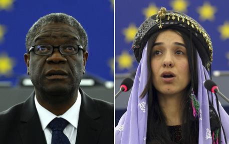Il Nobel per la Pace a Nadia Murad e a Denis Mukwege