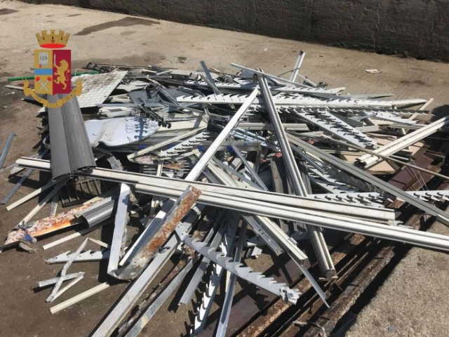 Siracusa, furto di materiale ferroso: due arresti in flagranza di reato