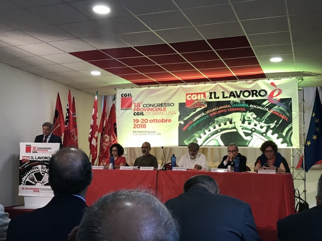 Siracusa, Roberto Alosi riconfermato segretario della Cgil provinciale: "Apriamo la realtà produttiva verso orizzonti nuovi"
