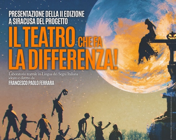 Siracusa, rappresentazione de “Il teatro che fa la differenza!”