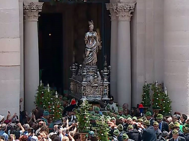 Siracusa, domenica il sorteggio dei portatori di Santa Lucia