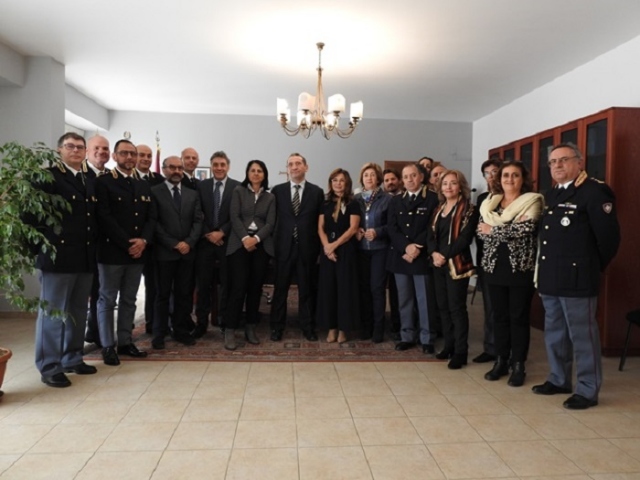 Siracusa, visita di commiato del Prefetto in Questura