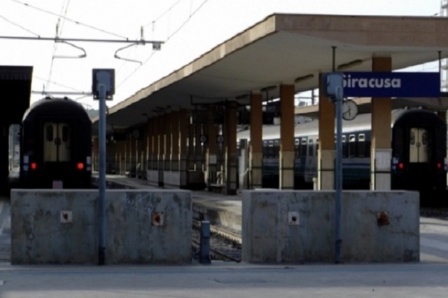 Siracusa, interrotti fino al 2 dicembre treni per Catania