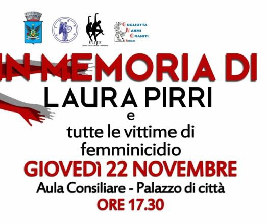 "In memoria di Laura Pirri  e tutte le vittime di femminicidio", l'iniziativa a Rosolini