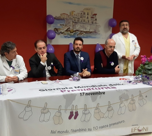 Siracusa, celebrata oggi la Giornata mondiale del prematuro