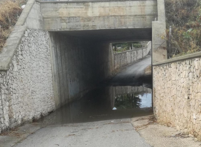 Avola, sottopassaggio A18: il Comune chiede interventi urgenti