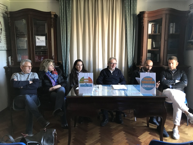 Siracusa Protagonista con Vinciullo, presentati gli emendamenti al bilancio di previsione 2018
