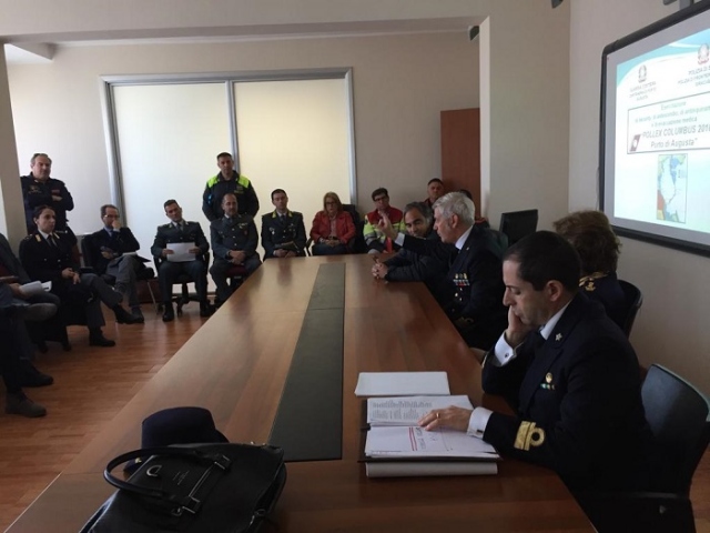 Augusta, esercitazione di security "Pollex Columbus"