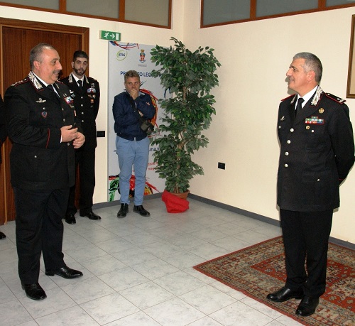 Siracusa, il generale Cataldo in visita la Comando provinciale dei Carabinieri