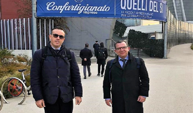 Siracusa, delegazione di Confartigianato alla manifestazione "Quelli del sì"
