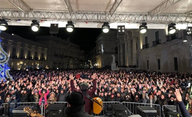 Siracusa, Capodanno in piazza Duomo: musica e balli per salutare l'arrivo del 2019