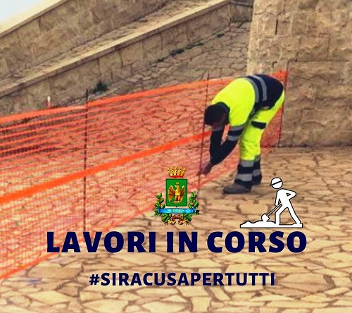Siracusa, nuova rampa d'accesso al Monumento ai Caduti: via ai lavori