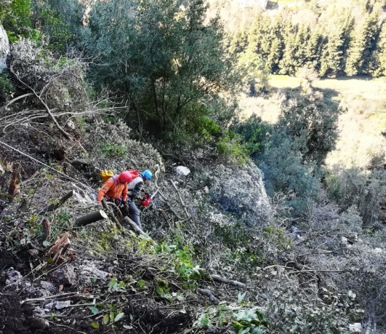 Completati i lavori di bonifica  della strada provinciale Cassaro-Montegrosso