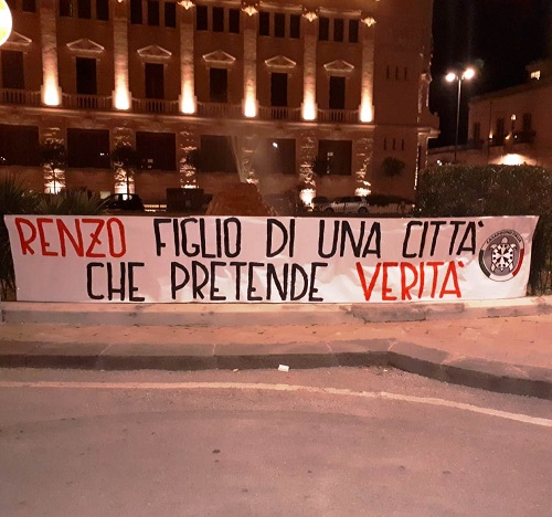 Siracusa, Casapound vicino alla famiglia di Renzo Formosa