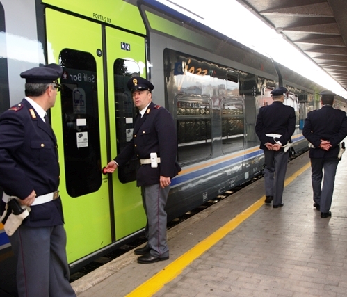 Sicilia, il 2018 della Polfer: 9532 pattuglie in stazione (+5%) e 3783 a bordo treno