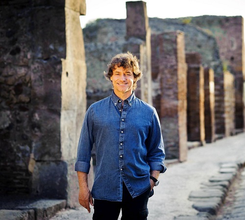 Alberto Angela nel Val di Noto per il programma "Meraviglie: la Penisola dei Tesori"