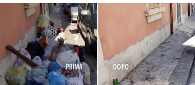 Siracusa, siepi soffocate dai rifiuti in via Italia