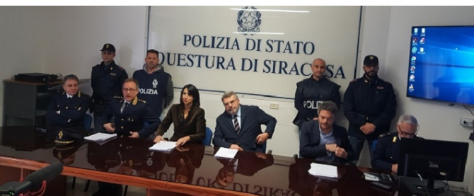 Conferenza Stampa Polizia