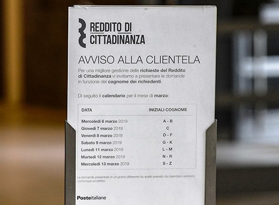 Reddito di cittadinanza, saranno circa 3 mila i nuclei familiari siracusani interessati