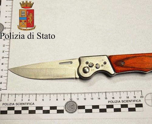 Pachino, in possesso di un coltello a scatto: denunciato un uomo