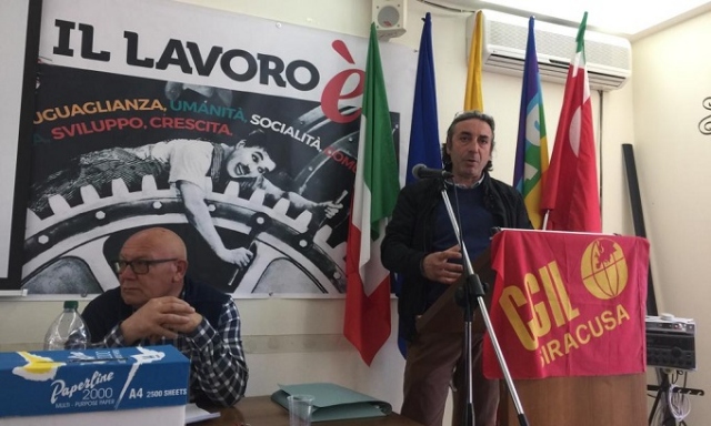 Siracusa, Ettore Piccolo è il nuovo segretario della Filt Cgil