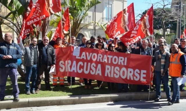 Siracusa Risorse, incontro dei sindacati con la commissaria Floreno: "Tiepido ottimismo"