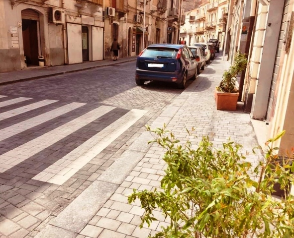 Lentini, ripavimentata Via Garibaldi: in arrivo il “piano strade”