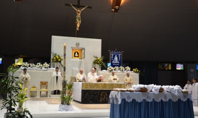 Siracusa, al Santuario ieri la benedizione del cotone