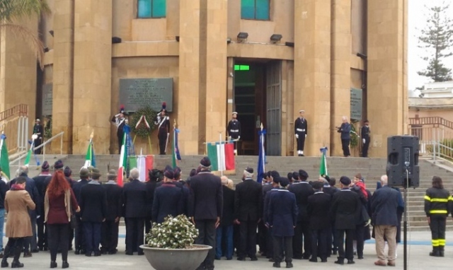 Siracusa, 25 aprile: la celebrazione nel piazzale del Pantheon