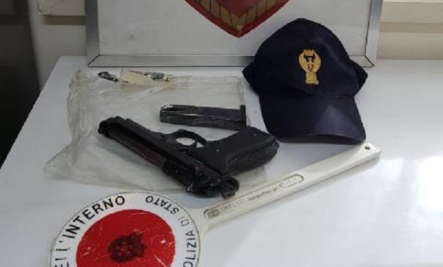 Siracusa, trovato in possesso di pistola clandestina: denunciato