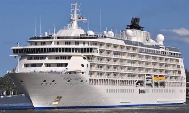 Siracusa, al via la stagione croceristica: domani in porto "The World"