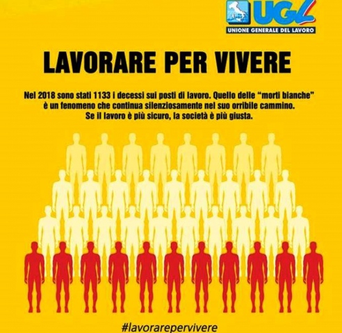 Ugl Siracusa a Palermo per il tour "Lavorare per Vivere"