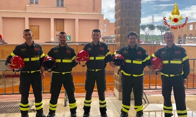 Siracusa, 5 vigili del fuoco del comando provinciale promossi a caposquadra