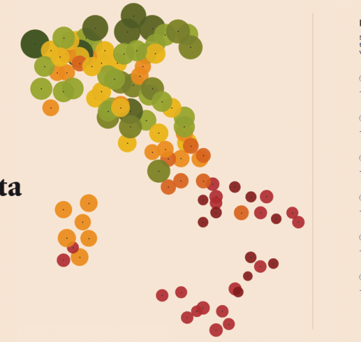 Indice della salute, Siracusa 67esima provincia in Italia