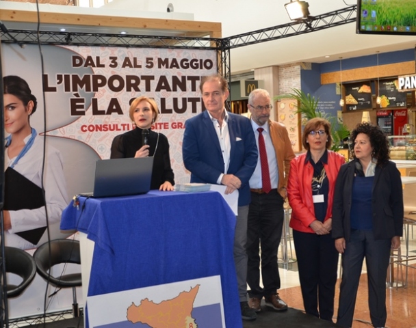 Siracusa, inaugurato il week end della prevenzione “L’importante è la salute” al Parco commerciale Belvedere