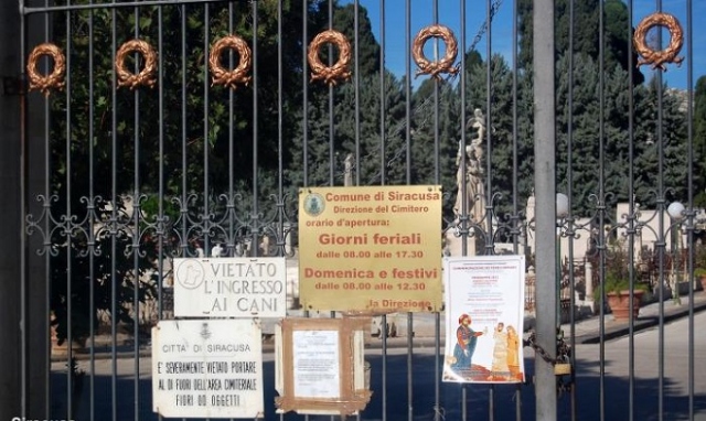 Siracusa, rinnovo concessione loculi: emendamento al Regolamento di Russoniello e Trigilio