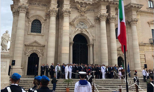 Siracusa, 2 giugno: le celebrazioni in Piazza Duomo