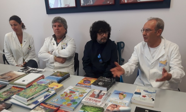 Siracusa, una piccola biblioteca per i pazienti di Oncologia dell'Umberto I: una casa editrice dona i libri