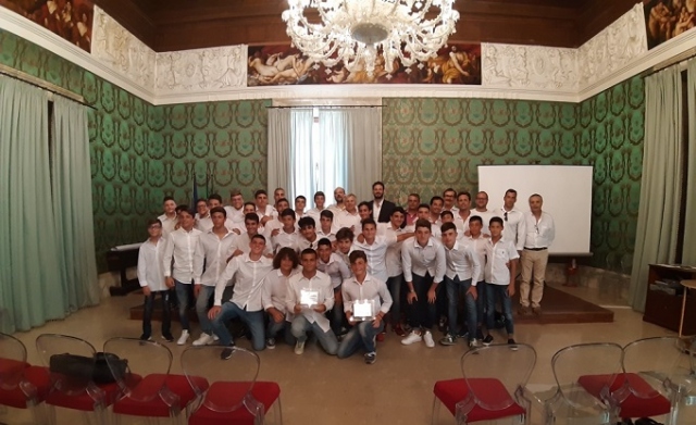 Sikelia Under 17B e Under 15B premiate dal sindaco Italia al Vermexio