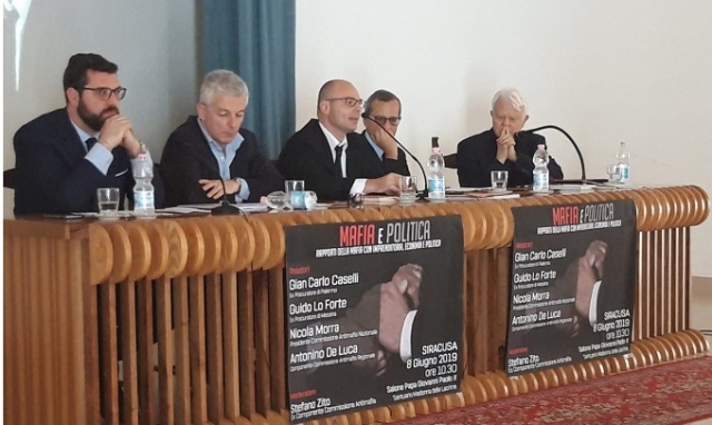 La Commissione Antimafia Nazionale presto a Siracusa, l'annuncio di Morra