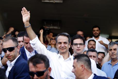 La Grecia designa il trionfo di Kyriakos Mitsotakis
