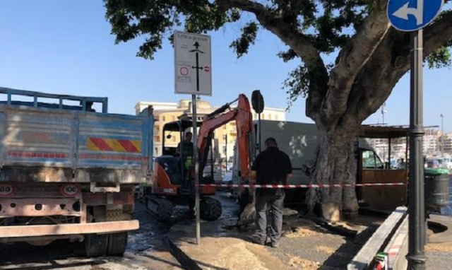 Siracusa, riparata la tubazione: nel tardo pomeriggio ritorno alla regolarità