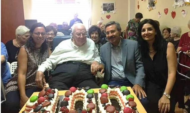 Buccheri, festeggiati i 100 anni di Vincenzo Licciardo