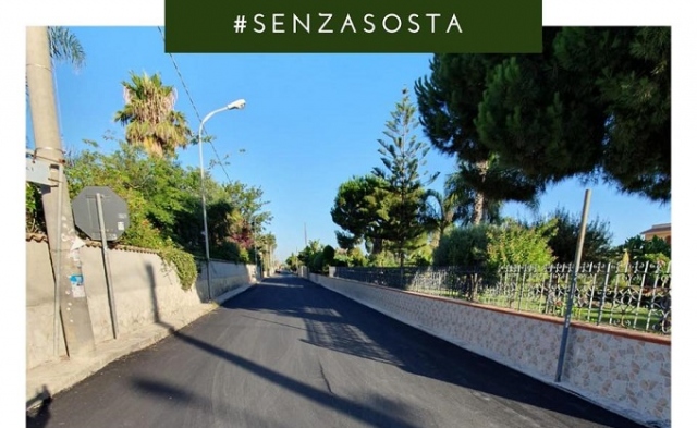 Siracusa, effettuato rifacimento manto stradale in Contrada Arenella
