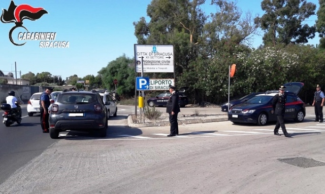 Siracusa, Operazione Ferragosto sicuro: 9 persone denunciate, elevate sanzioni per un totale di oltre 50mila euro